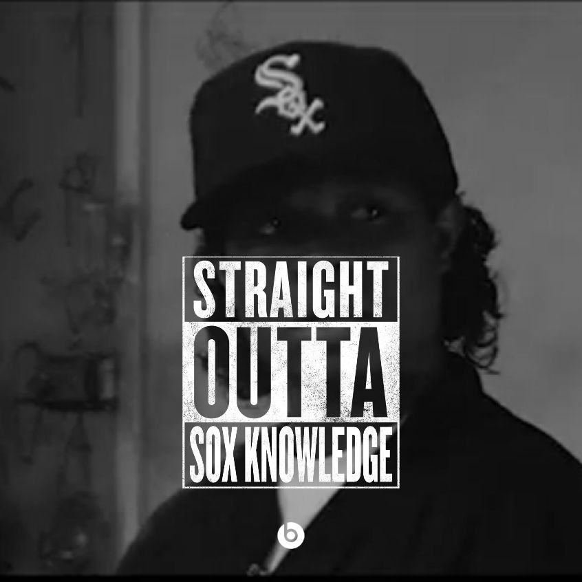 white sox hat straight outta compton