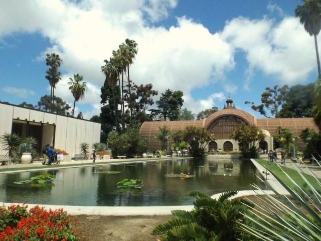 Front of botanical building in Balboa Park
