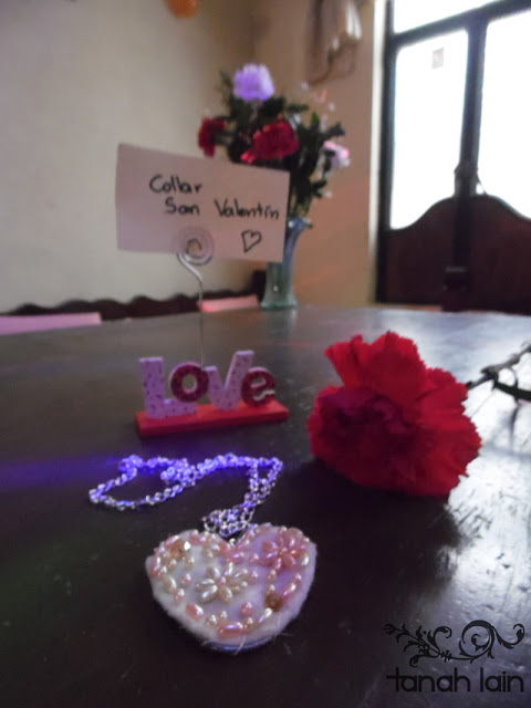 Manualidades para regalar en San Valentín: Collar DIY