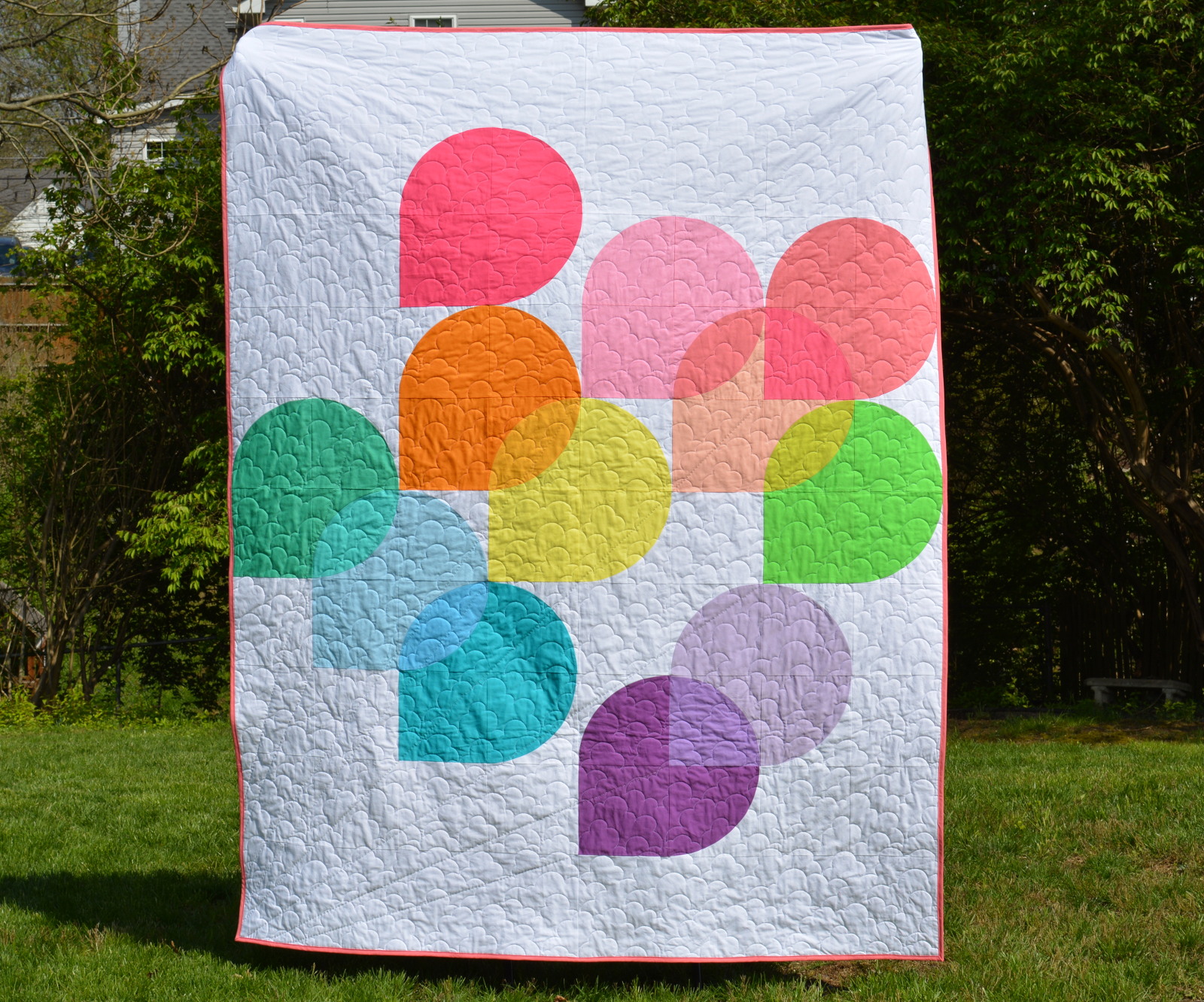 the cozy birdhouse hold tight quilt