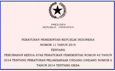Peraturan Pemerintah - Pp Nomor 11 Tahun 2019 | sch. paperplane