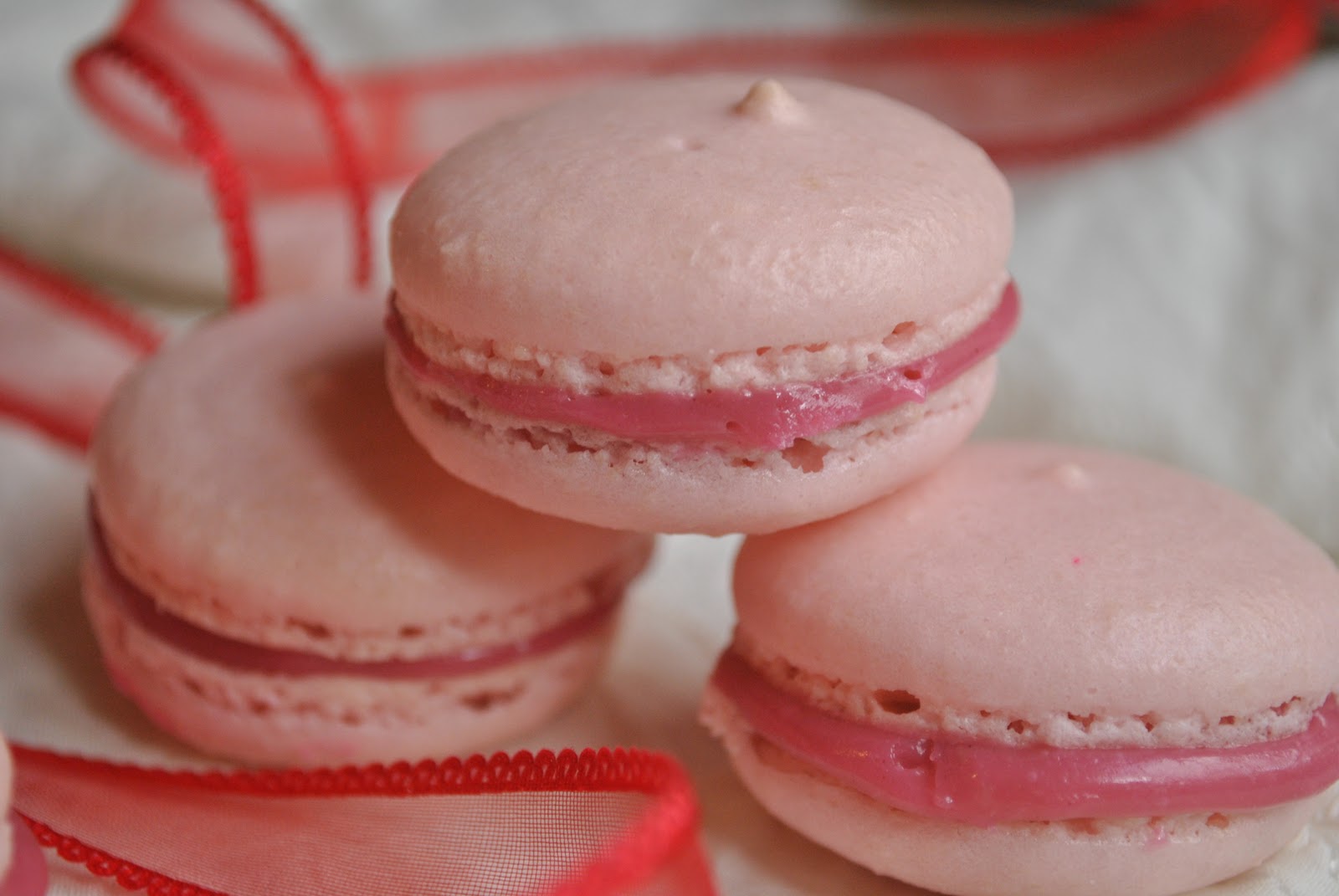 The Kitchen Guardian Rose Macarons