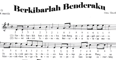 Lirik Lagu Berkibarlah Benderaku - Lagu Wajib Nasional | Lirik Terbaru 29