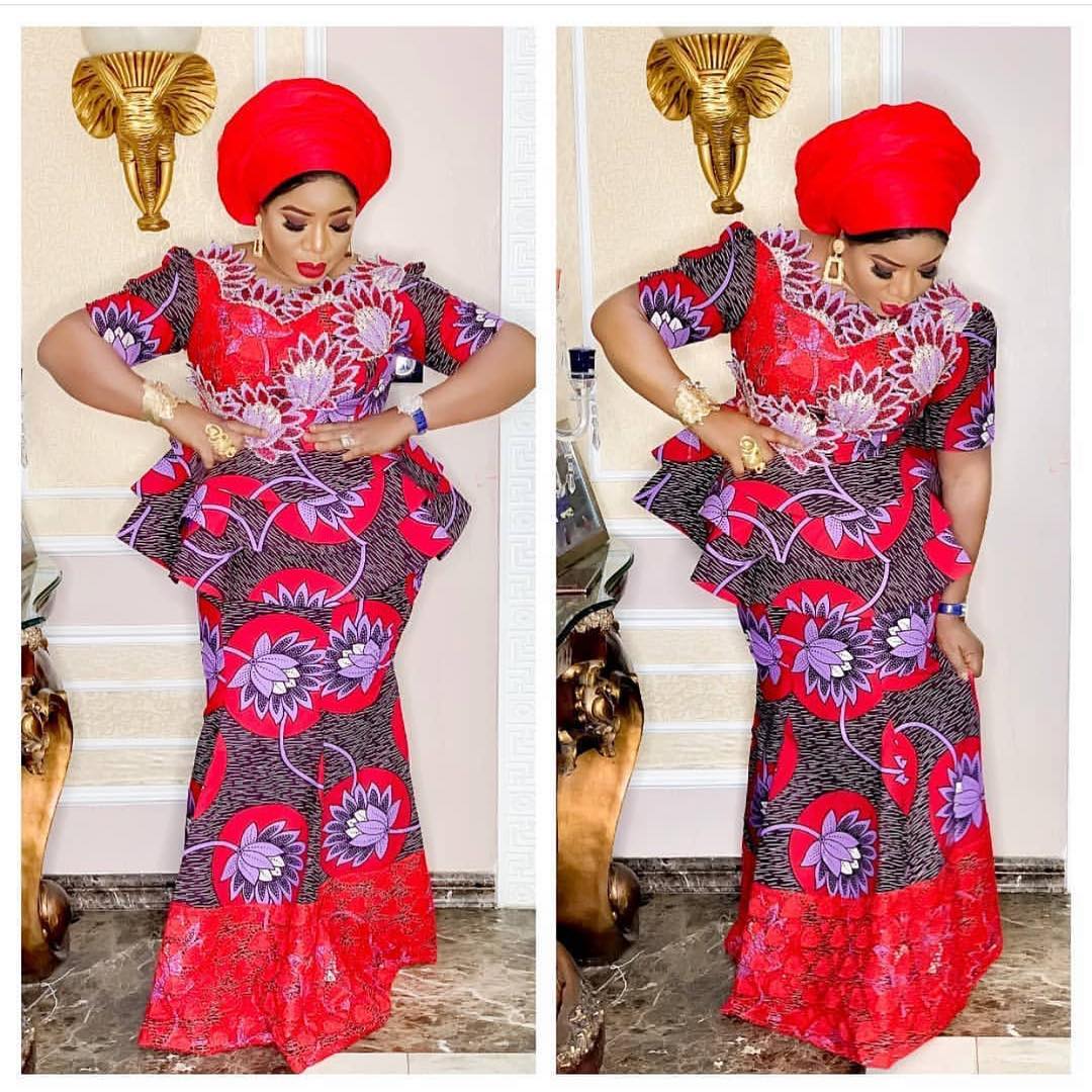 skirt and blouse ankara styles 2019