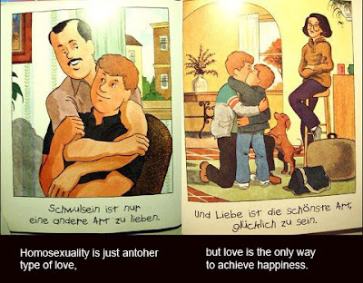 comic de niños sobre relaciones gays