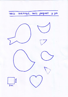 mis nancys, mis peques y yo, tutorial aplique en camiseta, birds in love, patrón despiece mis nancys, mis peques y yo, tutorial aplique en camiseta, birds in love, patrón despiece