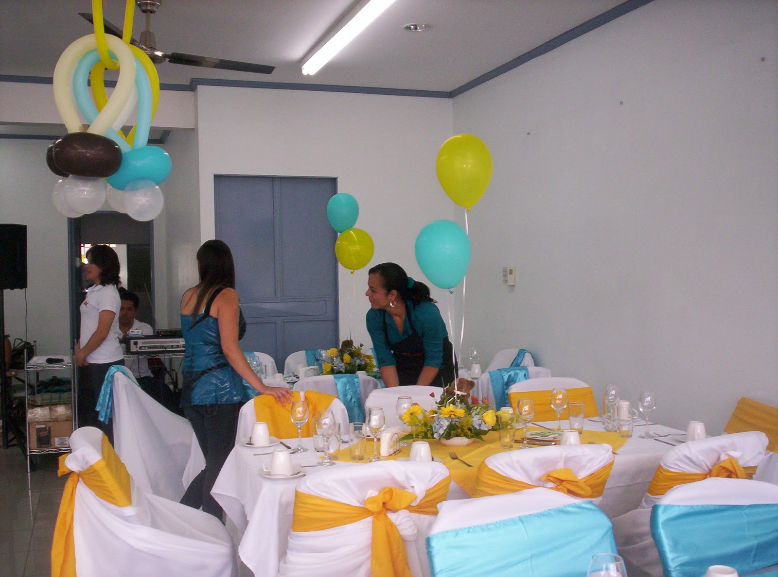 Decoeventos Mercurio Baby Shower en Salón de Eventos La Cigueña