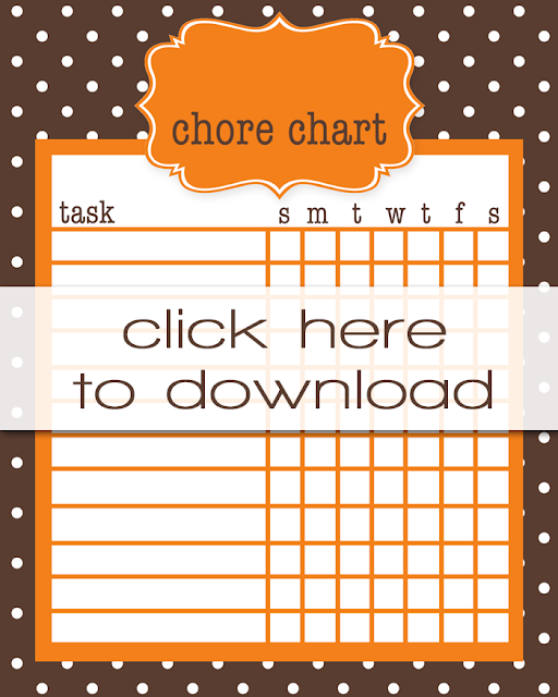 Back to School Cleaning Routines and Free Printable Chore Chart