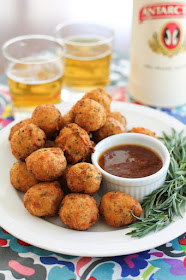 Food Lust People Love: Bolinhos de bacalhau are crispy deep-fried cod fritters made with mashed potato. They are crunchy on the outside and tender on the inside, the perfect appetizer or main dish.