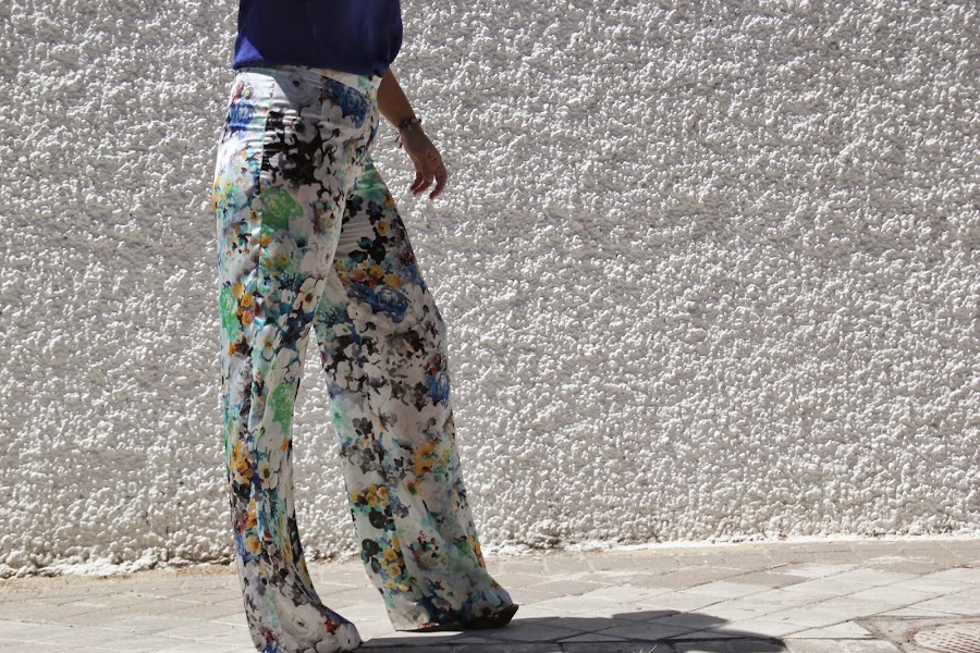 DIY Costura: Pantalón palazo (patrones y moldes gratis). Blog de costura y blog diy.