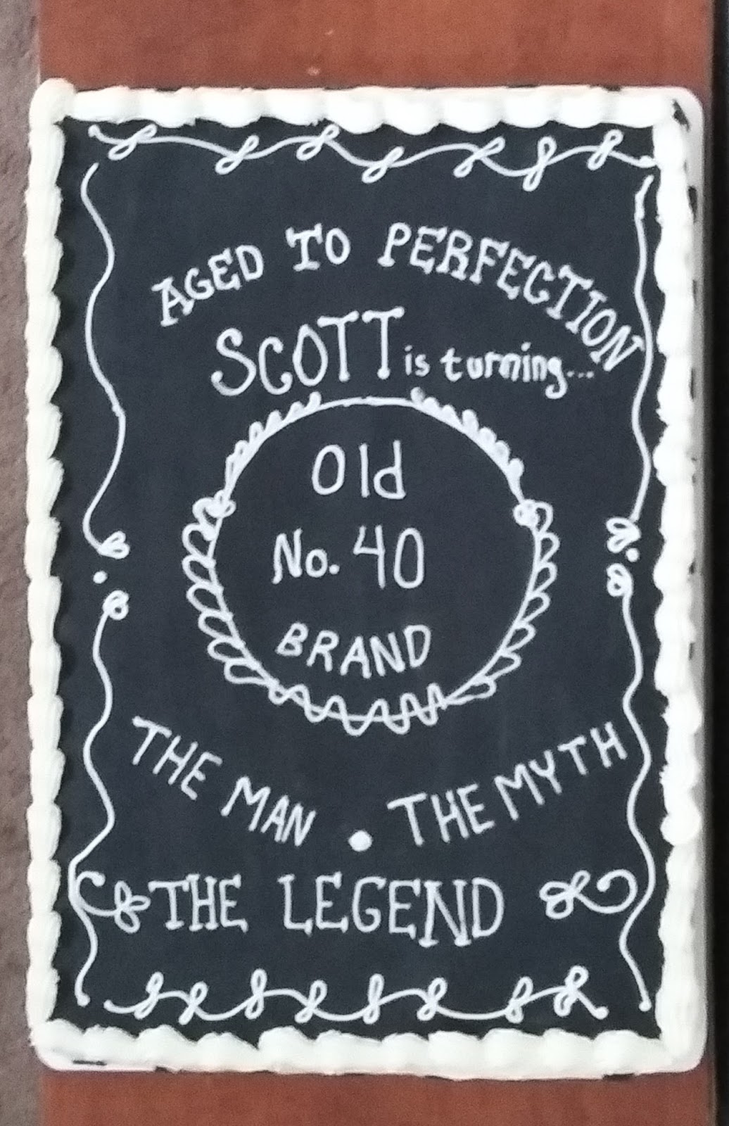 My Cake Hobby 40th Birthday Cake