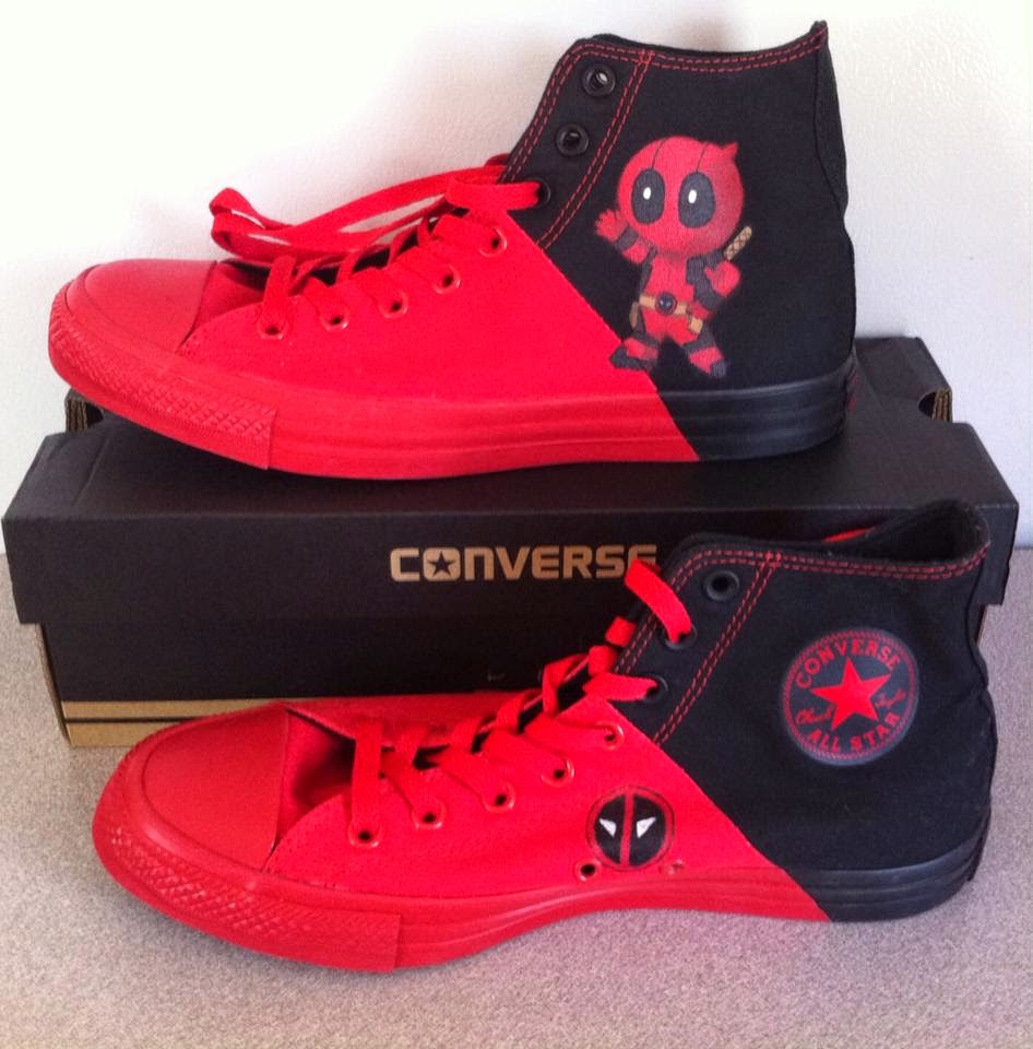 Whimsy by Kelly : Deadpool Converse