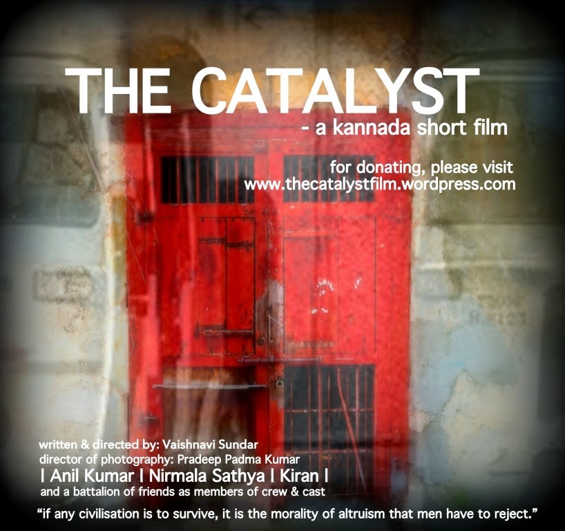 The Catalyst, Movie Poster, A Short Film by Vaishnavi Sundar