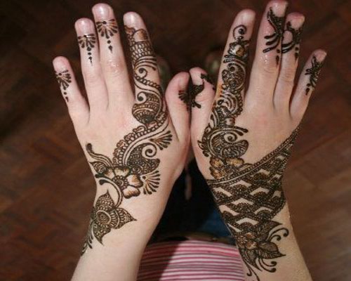 Mehndi vs henna image