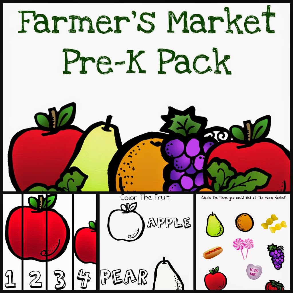 The Fraggle Momma: Farmers Market Free Printable Pack