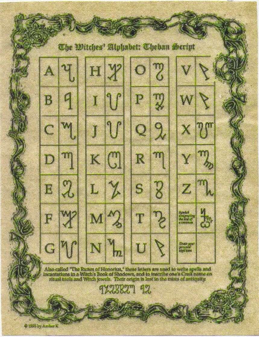 El Refugio de la Brujita: L'Alphabet Magiqu?�