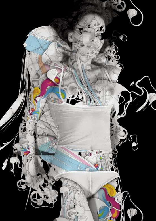 Alberto Seveso fotografia photoshop mulheres lindas sensuais peitos surreais pintura corporal tatuagem