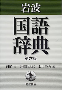 岩波 国語辞典 第六版 普通版
