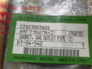 Daihatsu PS 24H unused spare parts for sale, second hand, new spare parts