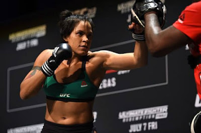Baiana Amanda Nunes é hospitalizada e está fora do UFC 213