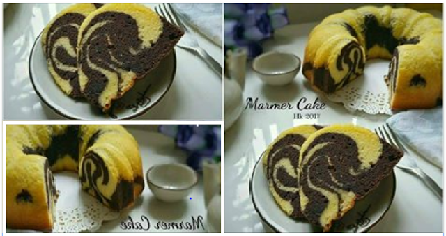 Ini nih Resep Membuat Marmer Cake Jadoel Yang Enak, Empuk dan Lembyuuuut by Thuliink