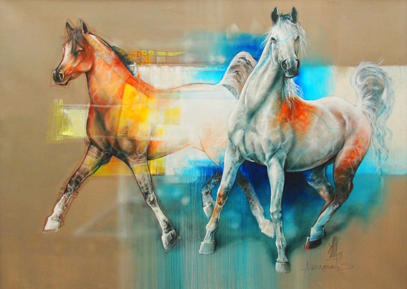 caballos-abstractos-modernos