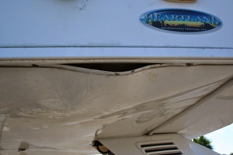 RVing With The Fergs Some Fifth Wheel Repairs November 30, 2014