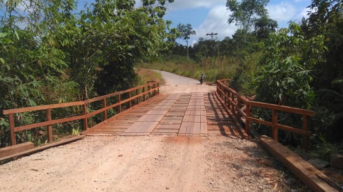 Koleksi gambar jembatan kayu PNG - Sketsakusd