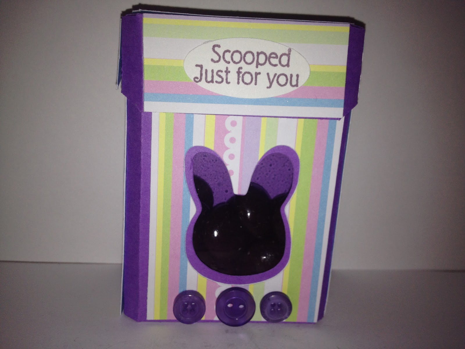 Craftin' and Stampin' Part 2 of Creating an Easter Candy Box using