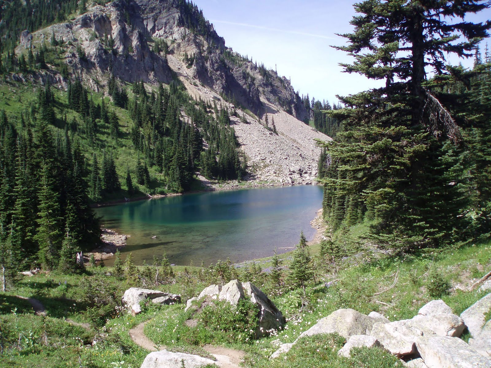 Fagin's Weather World Hike Washington KUOW Hike of the Week Palisades Lakes Trail