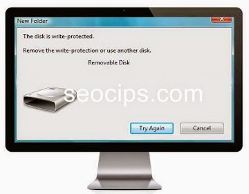 Write Protected Flash Disk is Write Protected