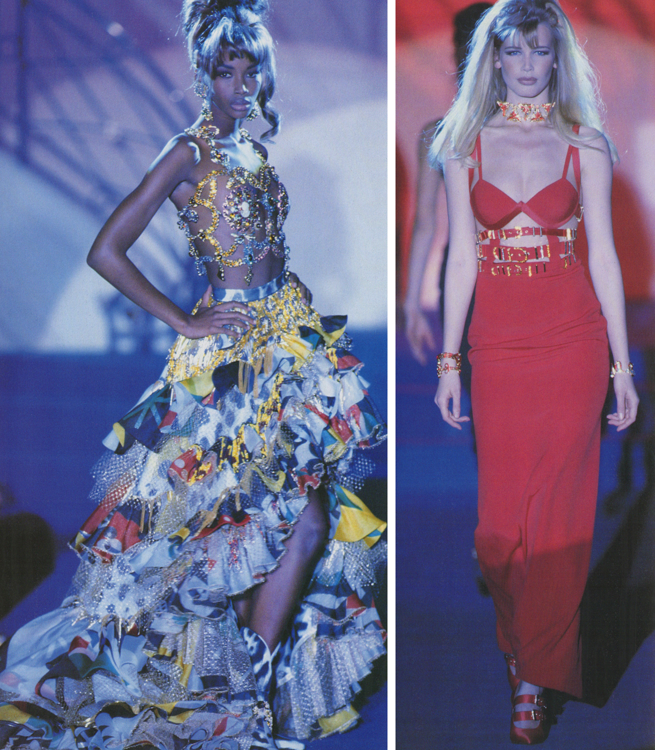 Iconic Spring 1992 Versace by Gianni Versace Jeans Couture Floral Prin –  Shrimpton Couture
