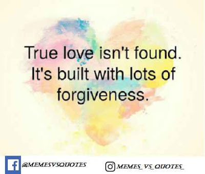 True love is not found