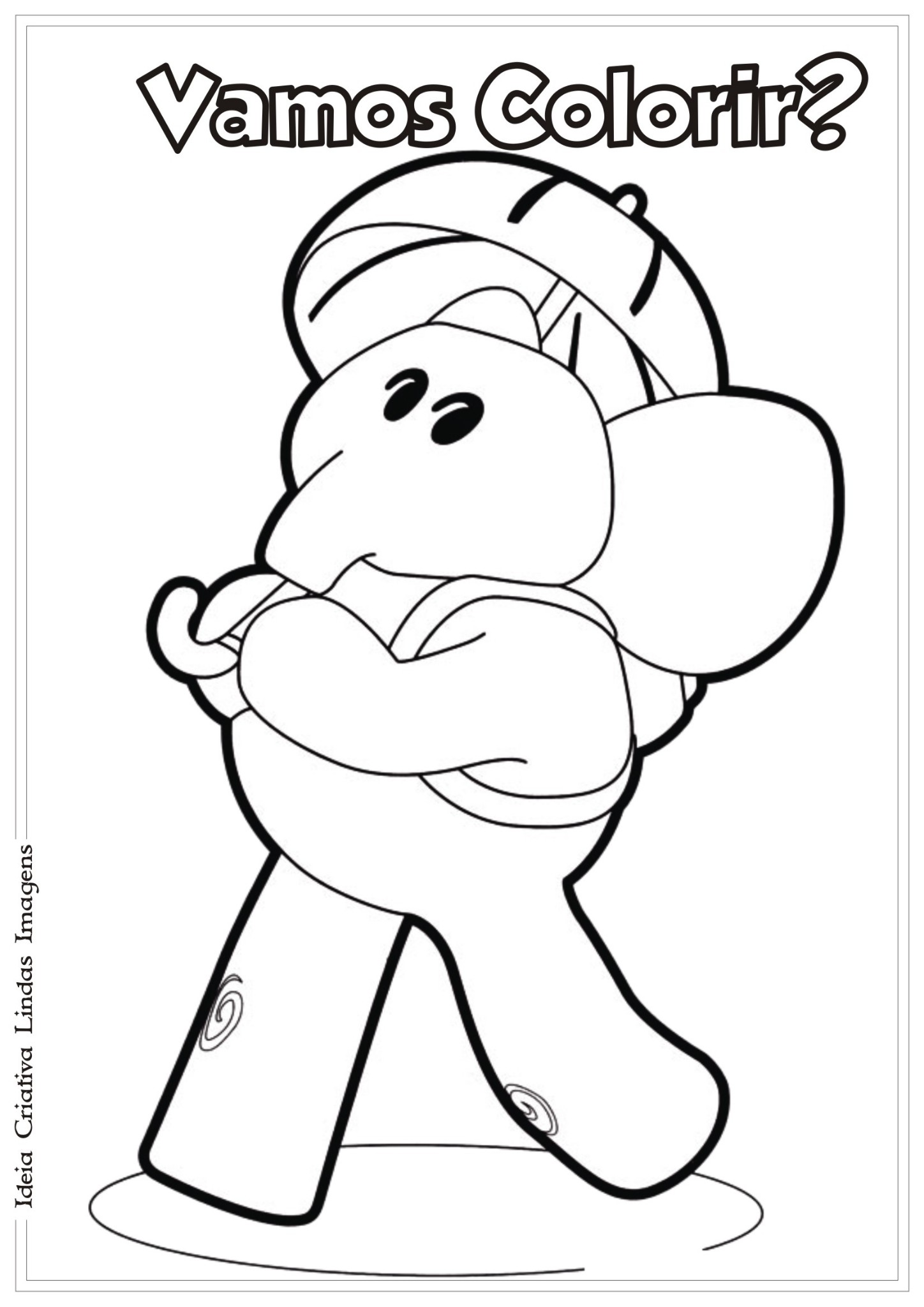 Mais de 70 desenhos do Pocoyo para colorir –  – Desenhos para  Colorir