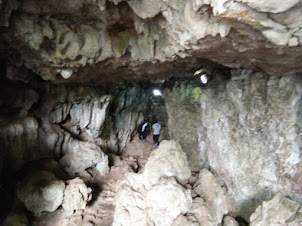 Inside Mawsmai caves in Meghalaya.