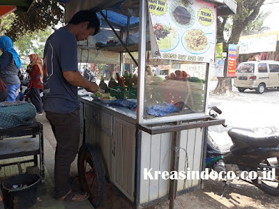 Jasa Pembuatan Gerobak Rujak Bahan Aluminium Daerah Jabodetabek dan Bandung