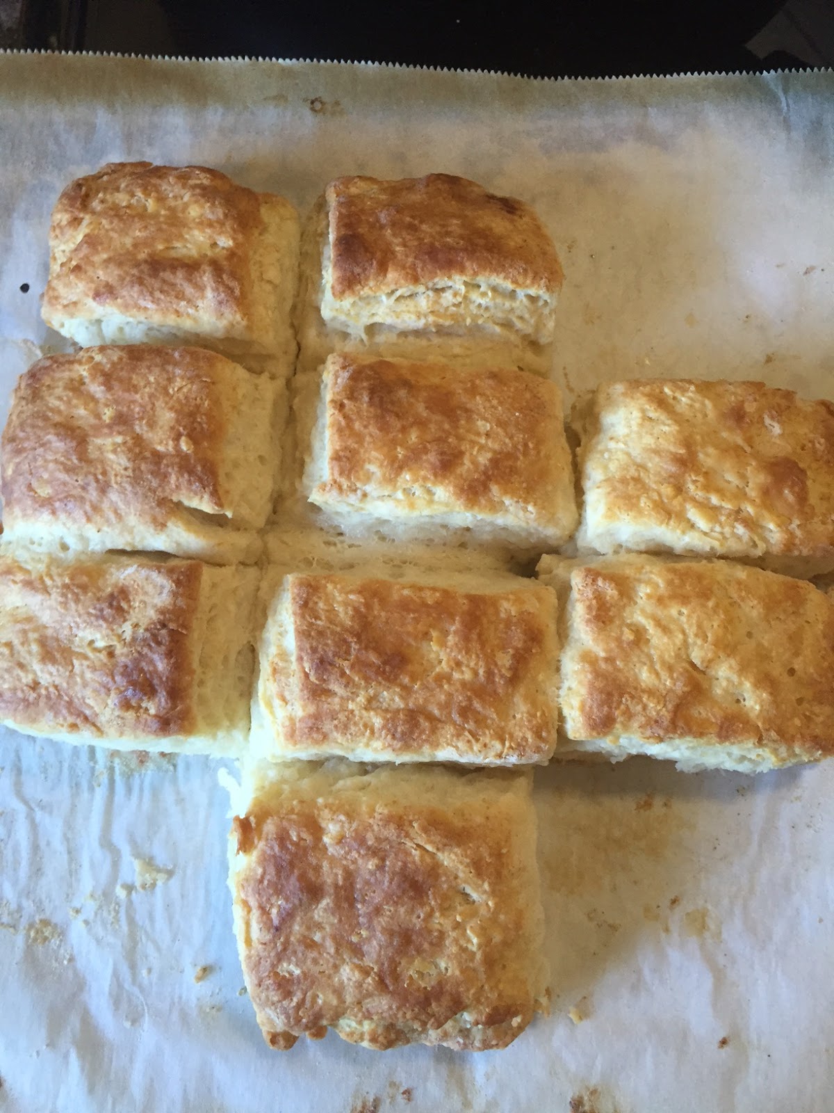 Mrs. v's Foods Class Alton Brown buttermilk biscuits!