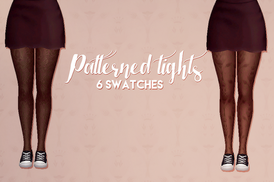 Patterned tights crazycupcake