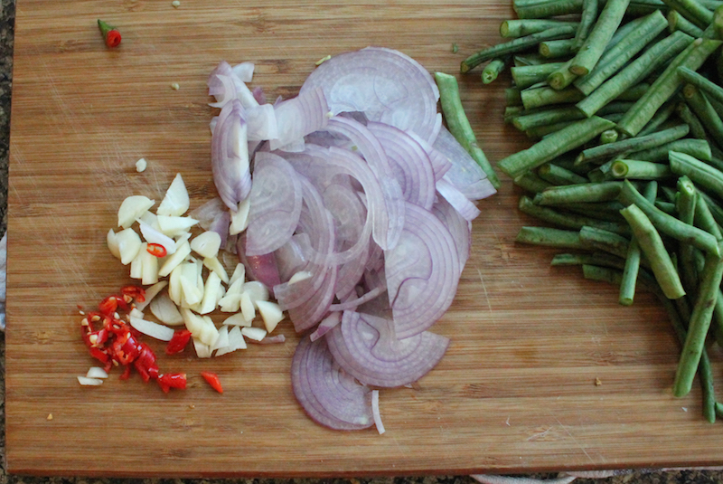 Food Lust People Love Long Beans with Coconut