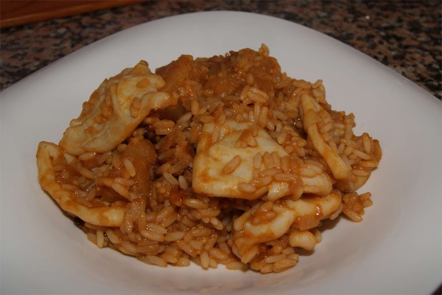 receta de patatas con arroz
