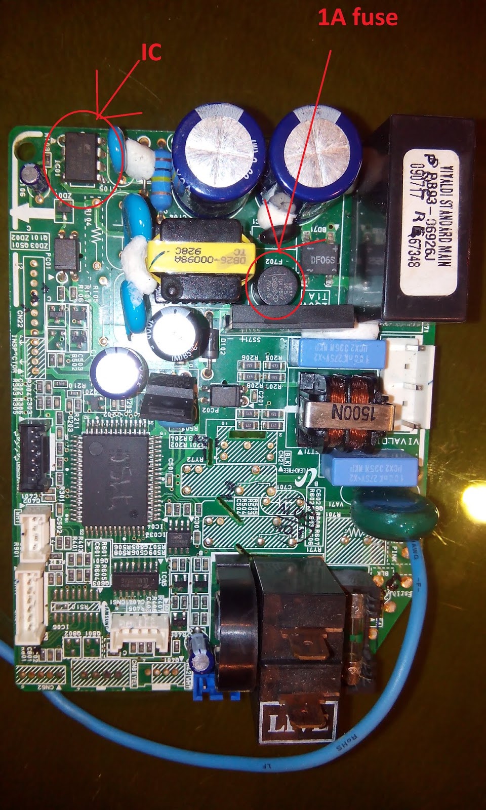 18+ Power Board Aircond Rosak Pics