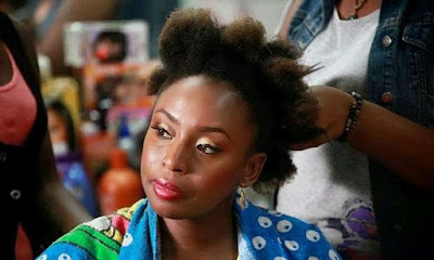Chimamanda Ngozi Adichie on her natural hair Chimamanda Ngozi Adichie natural hair