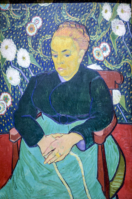 Van Gogh, La Berceuse - Art Institute Chicago, por El Guisante Verde Project