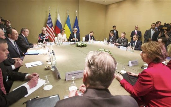 Ουκρανία: Συμφωνία στη Γενεύη για αποκλιμάκωση της κρίσης
