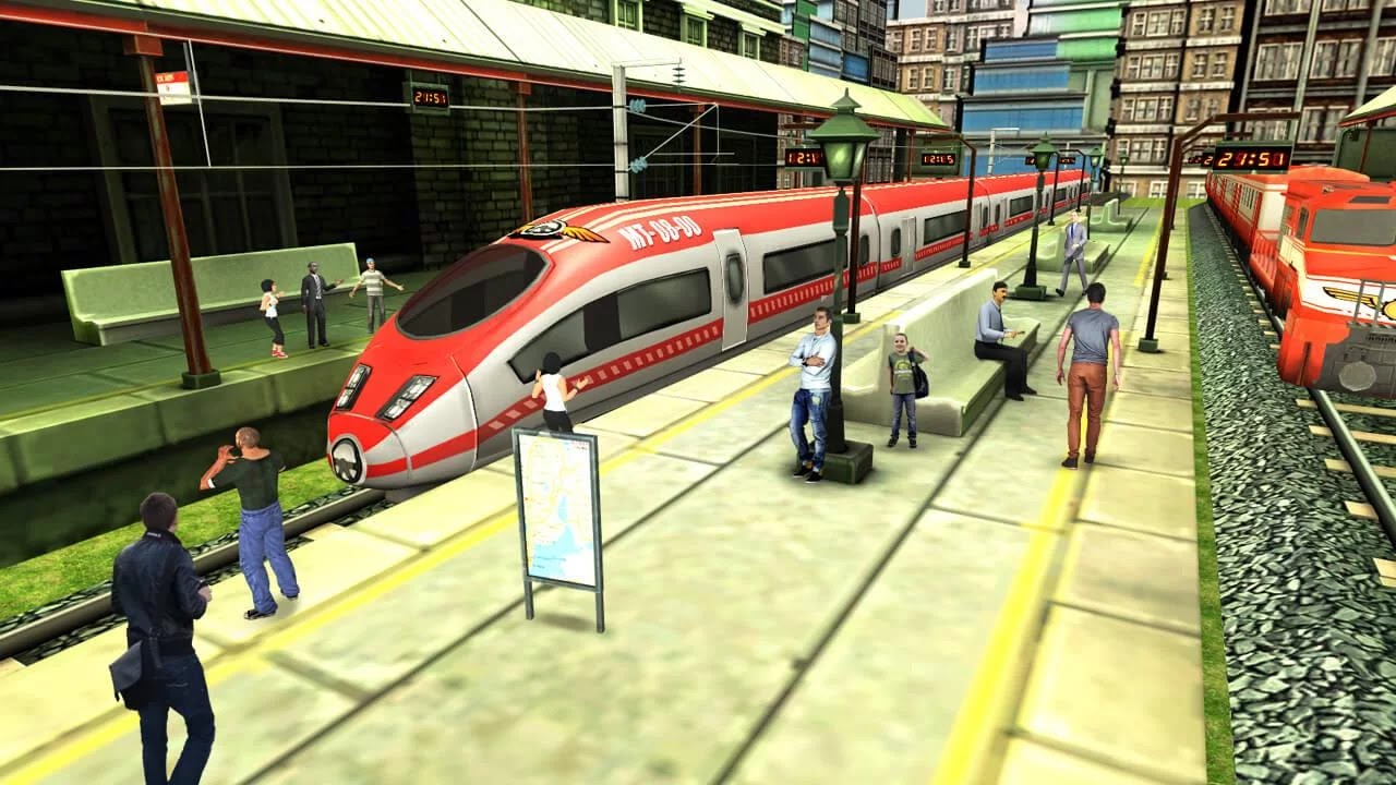 لعبة Train Simulator 2016 أحدث لعبة لمحاكاة قيادة القطار بطريقة متطورة جديد الهواتف الذكية