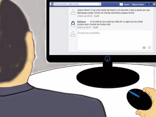 Vereador Juacir Alves no facebook