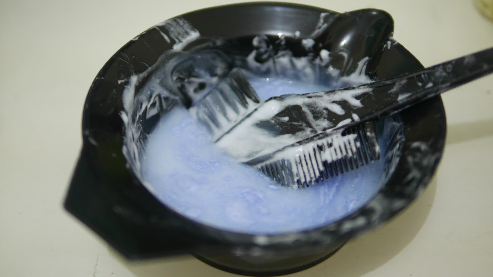 DIY HAIR COLORING AT HOME PURPLE PASTEL NO DAMAGE HAIR WITH OLAPLEX