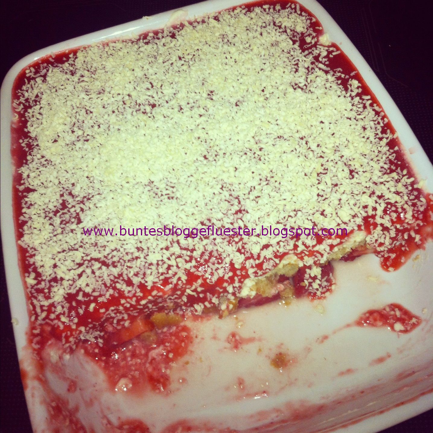 Buntes Blog-Geflüster: Erdbeerlasagne