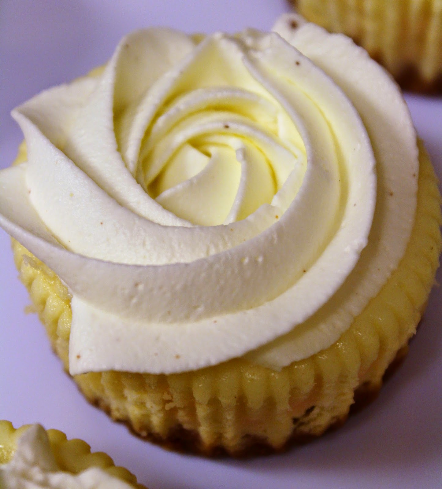 Blog as you Bake Eggnog Cheesecake Cupcakes with Eggnog Whipped Cream