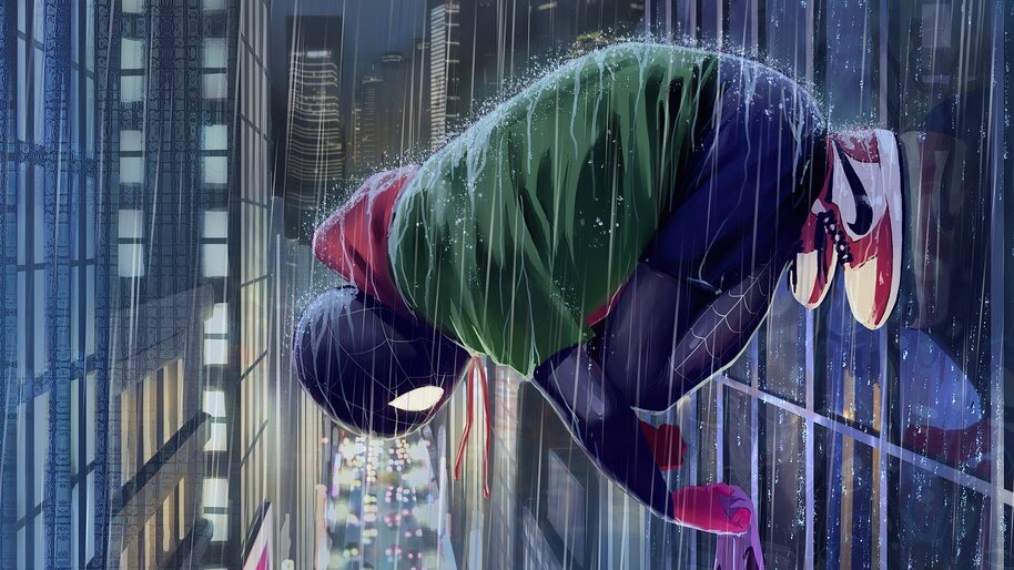 Spider-Man, Miles Morales, Art, 4K, #6.2133